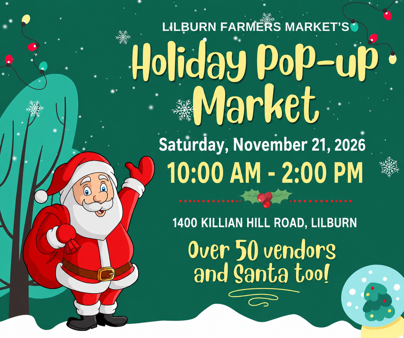 Lilburn Holiday Pop-up Market